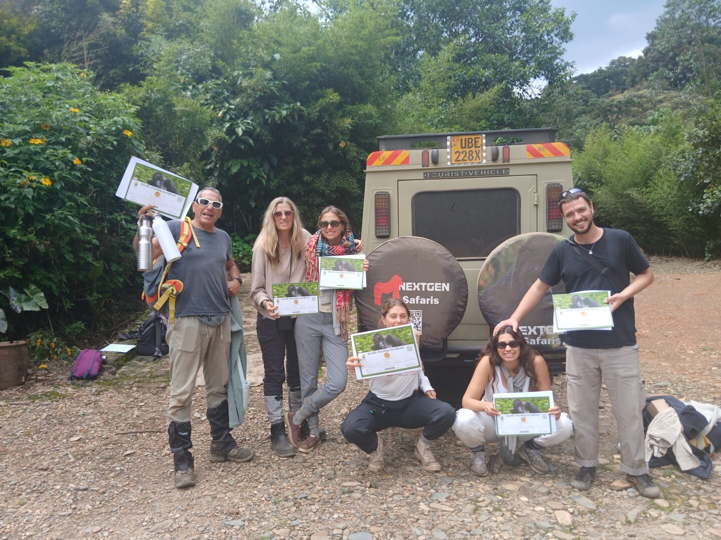 After Gorilla Habituation Experience in Uganda