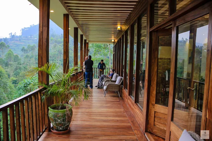 Private Balcony at Four Gorillas Lodge