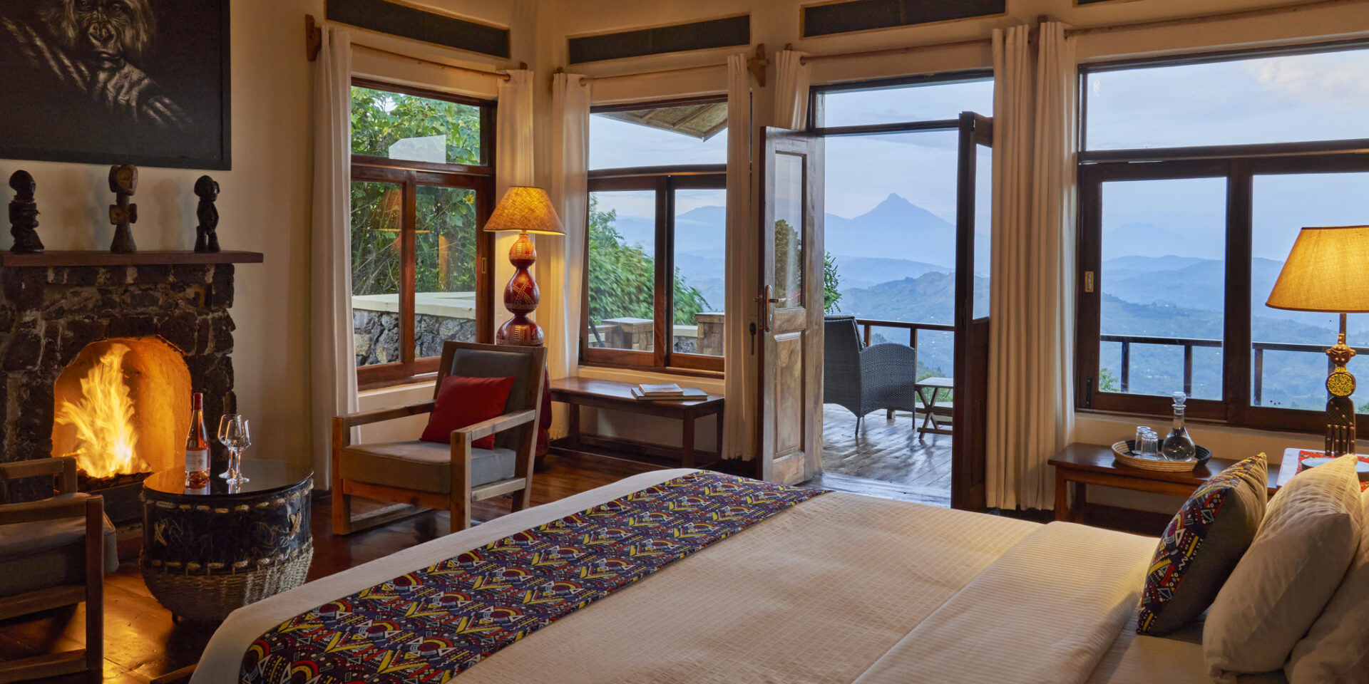 Luxury Gorilla Trekking Accommodation in Nkuringo